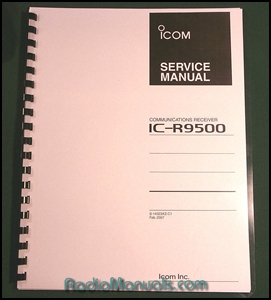 Icom IC-R9500 Service Manual Icom IC-R9500 Service Manual
